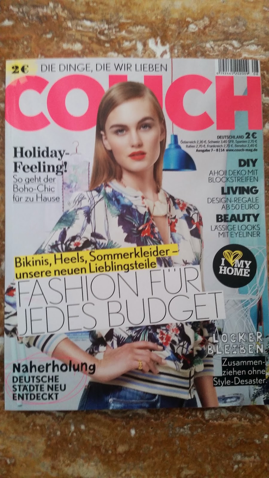 Couch Zeitschrift - www.annitschkasblog.de