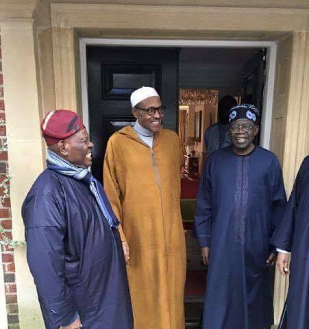 New photos of President Buhari from London