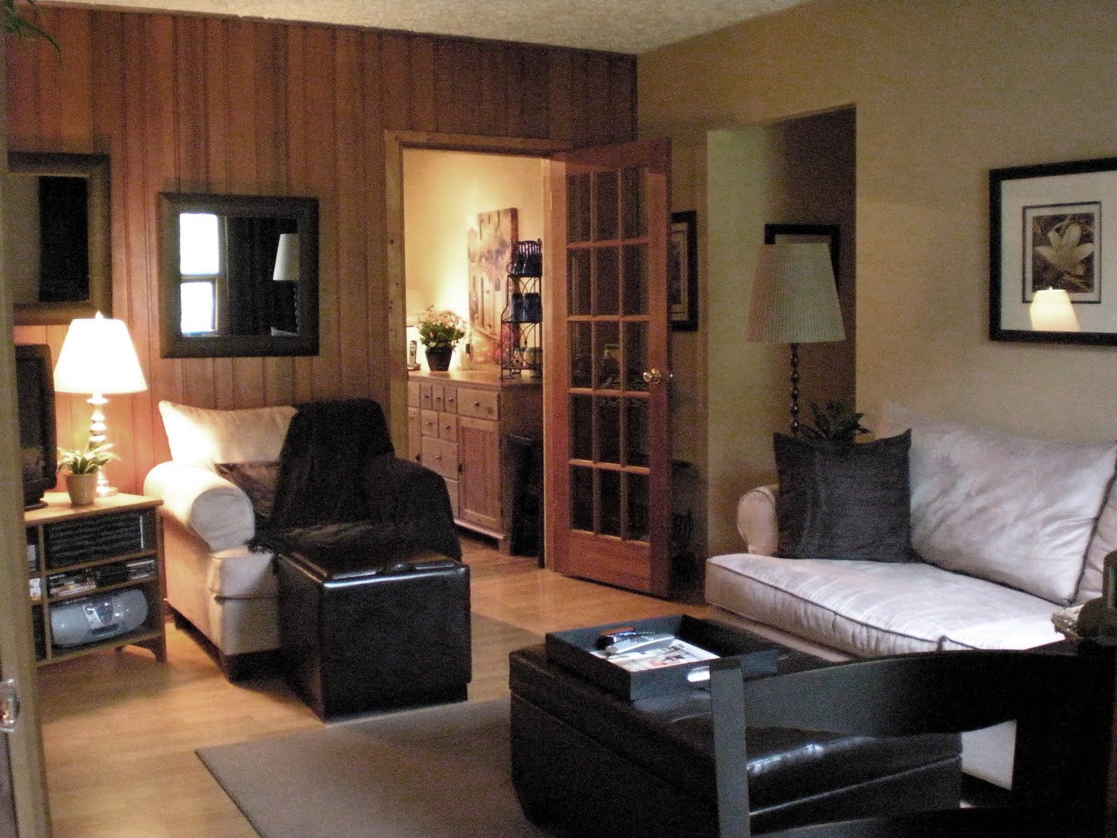 DesignDreams by Anne Painting Out 1930s Wood Trim