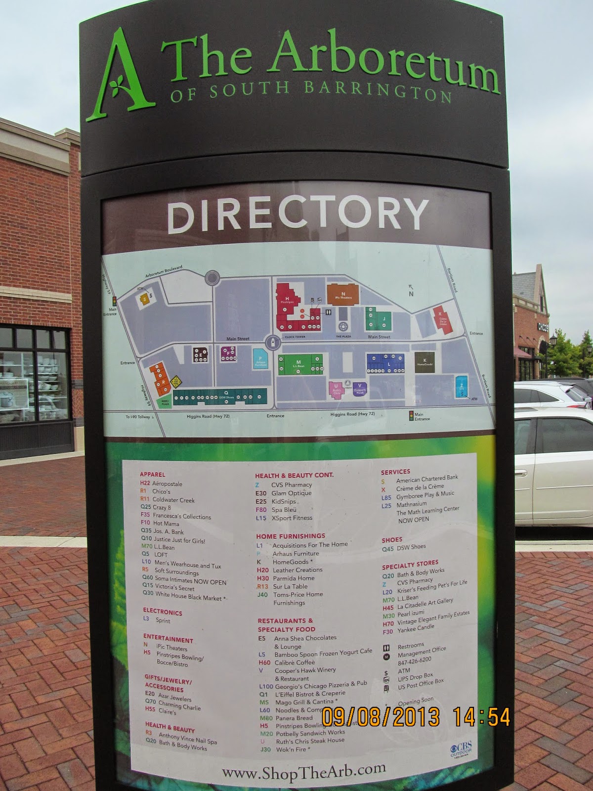 Trip to the Mall The Arboretum of South Barrington (South Barrington, IL)