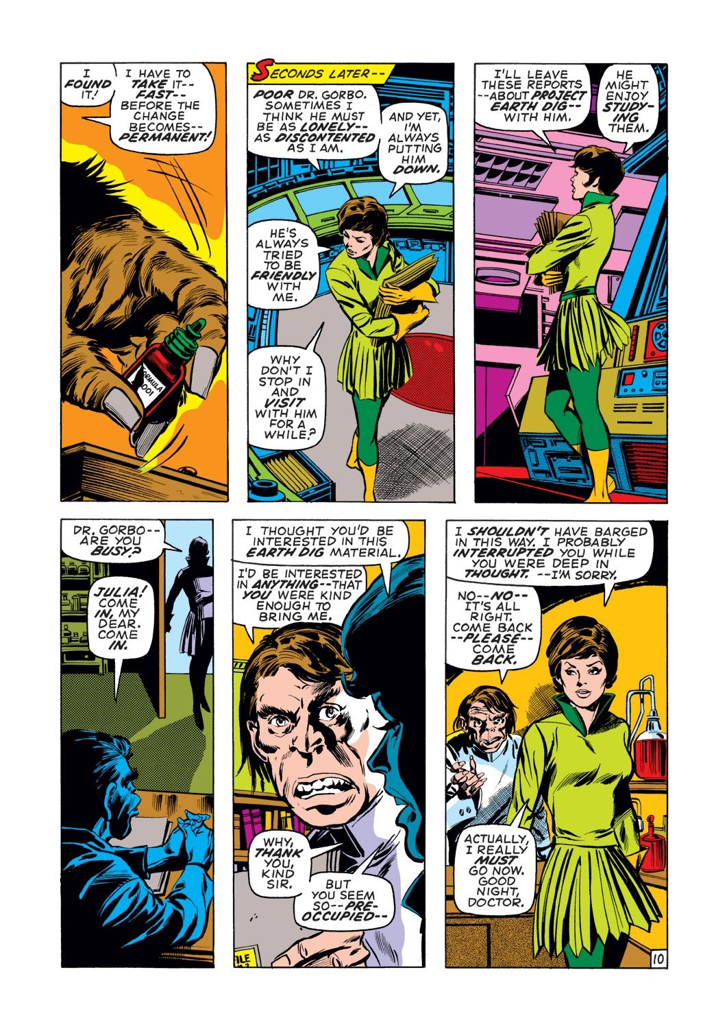 Read online Captain America (1968) comic -  Issue #135 - 11