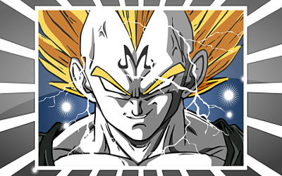 Dragon Ball Super Saiyan Éclairs - Fond d'écran en Full HD 1080p