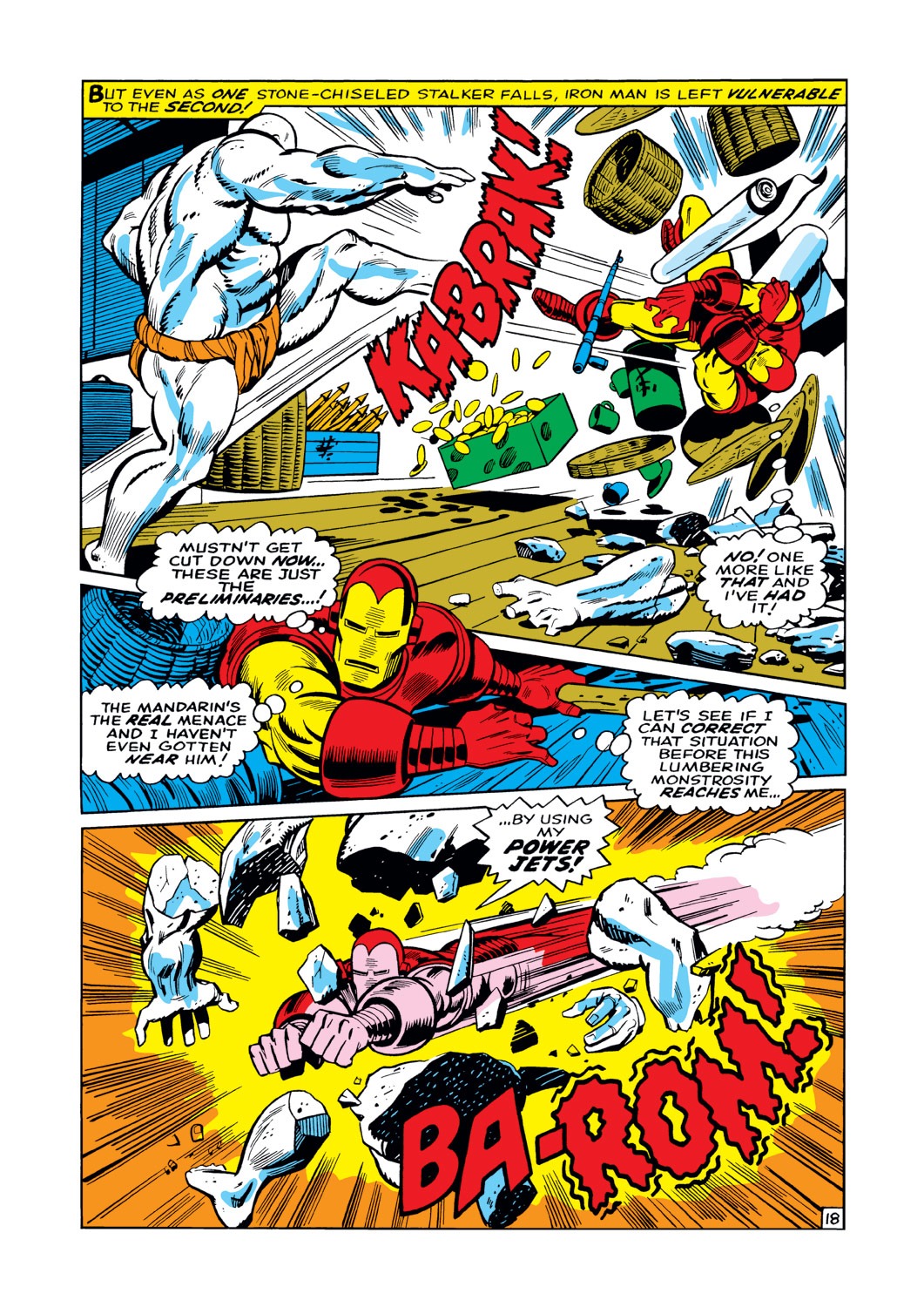 Read online Iron Man (1968) comic -  Issue #10 - 19