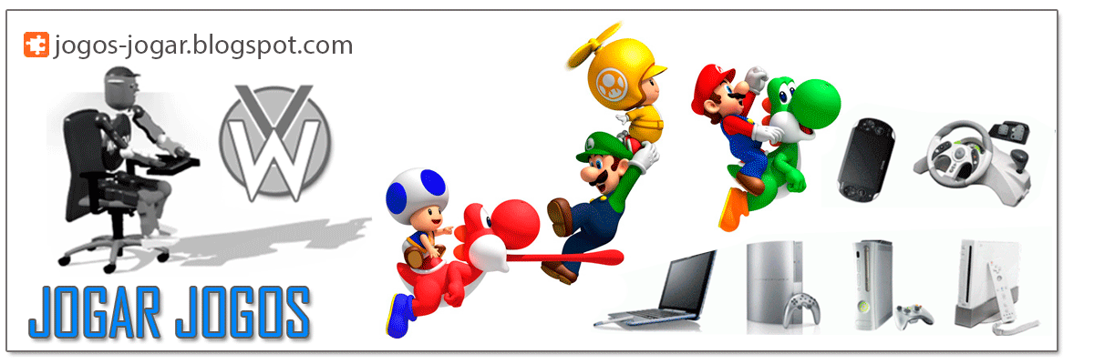Jogos: PC, PSP, XBOX e Nintendo Wii