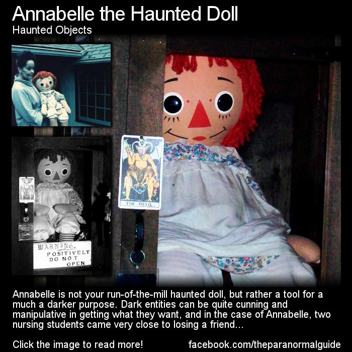 ParanormalAround Annabelle the haunted Doll