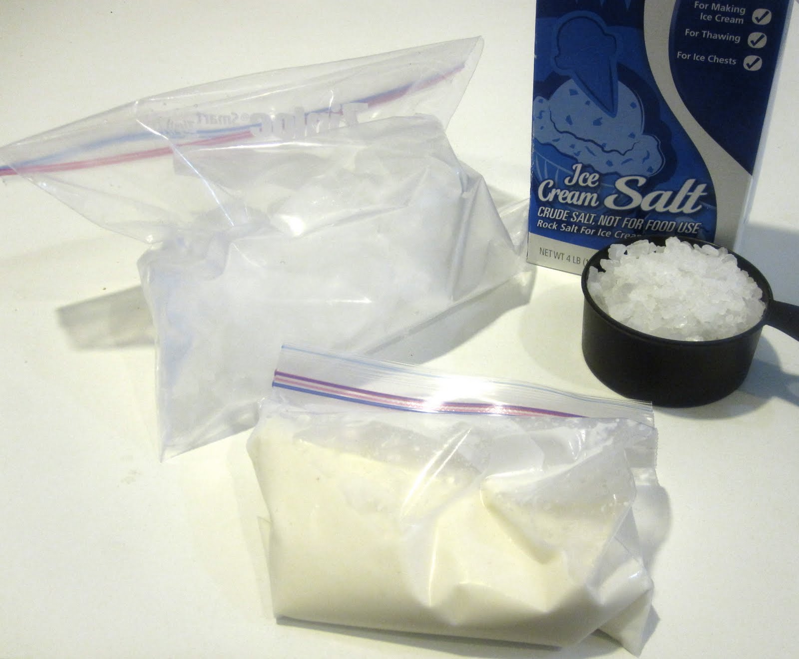 5-Minute Soft Serve Ice Cream In A Bag! - The Lindsay Ann