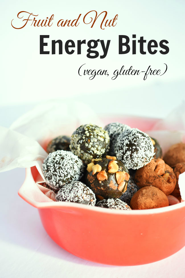 Woman in Real Life Fruit & Nut BuildaBalls from Energy Bites (Recipe