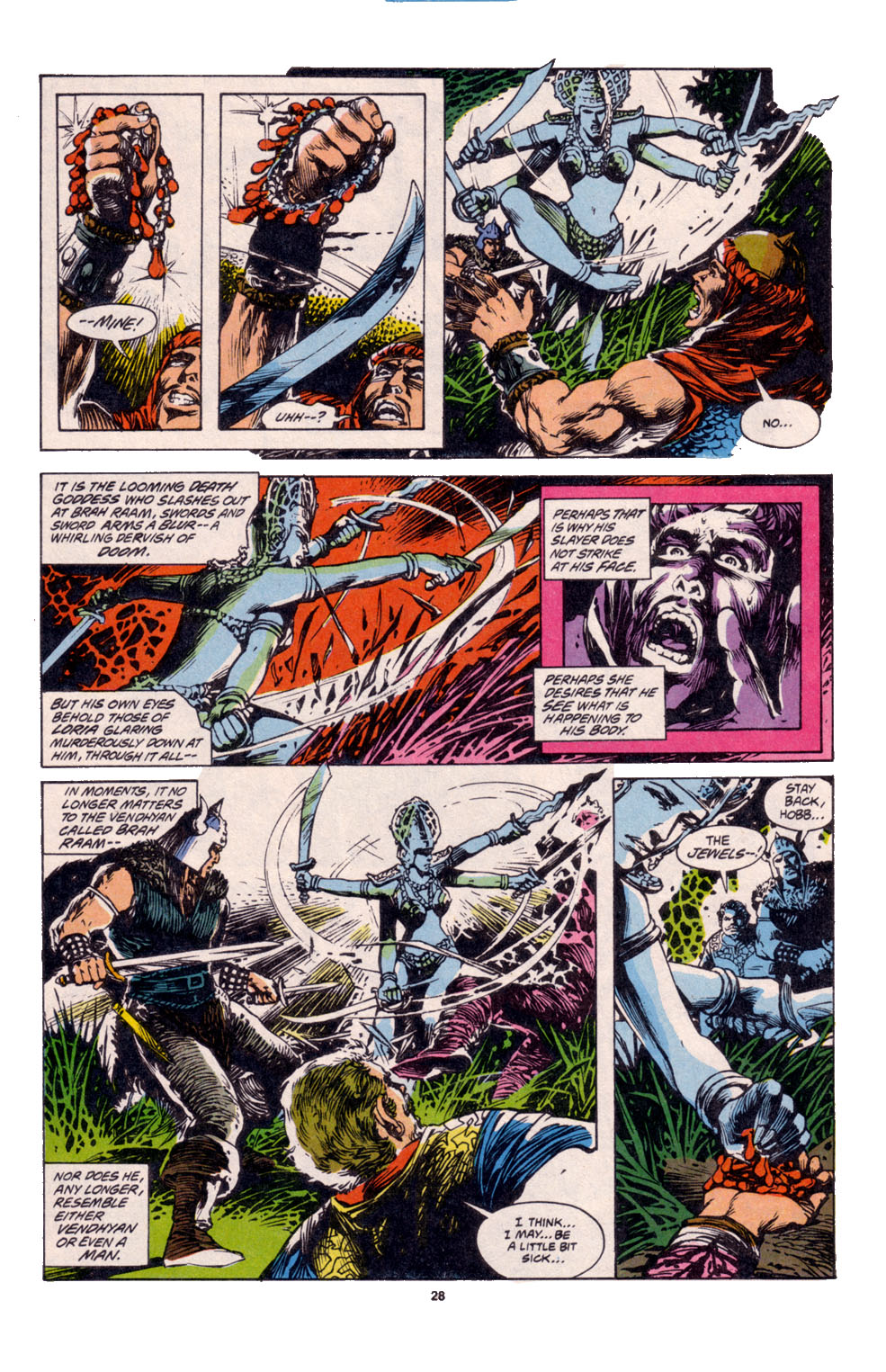 Read online Conan the Barbarian (1970) comic -  Issue #261 - 21