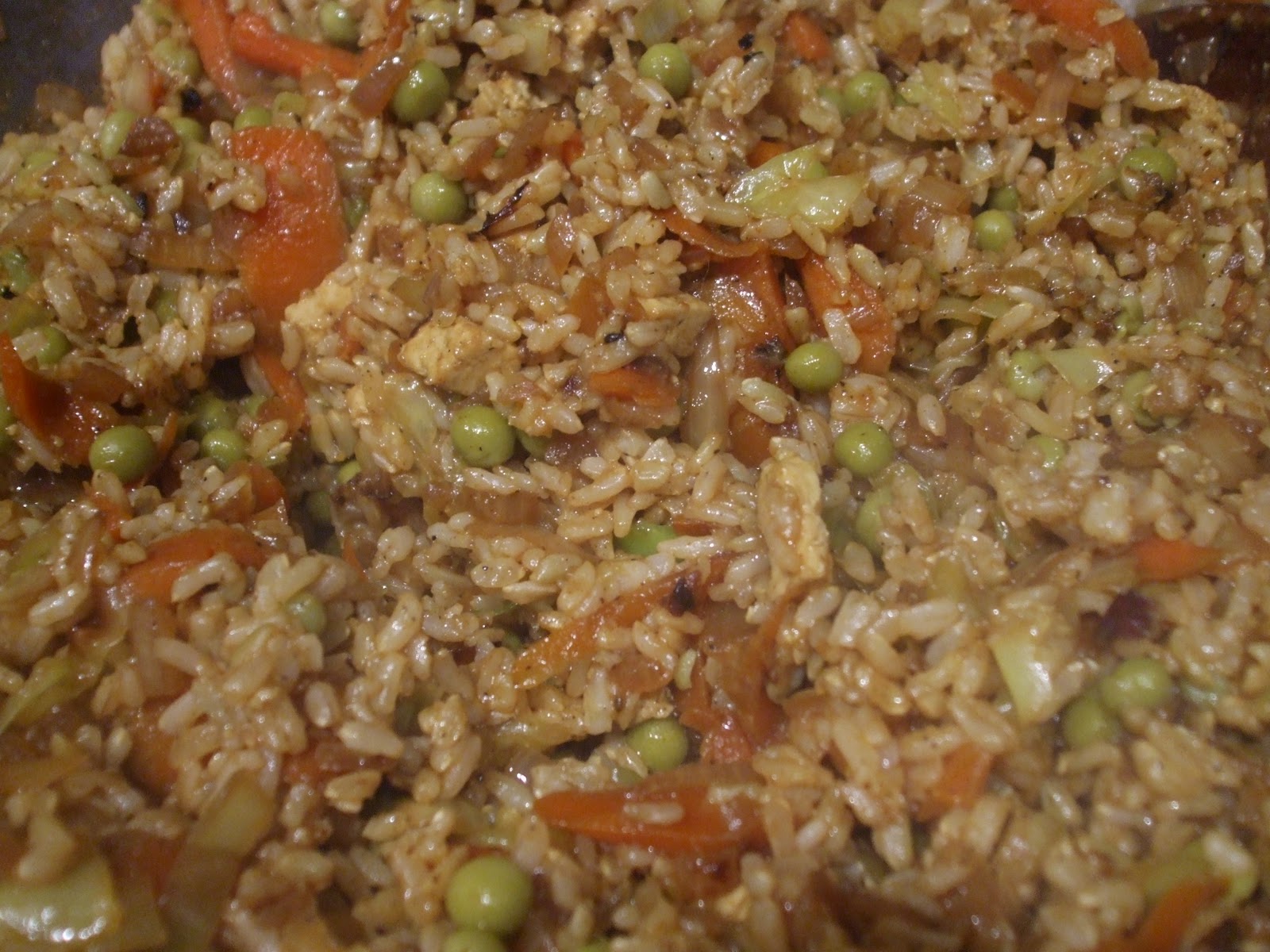 The Woodchuck Vegan: Veggie Stir-Fried Rice
