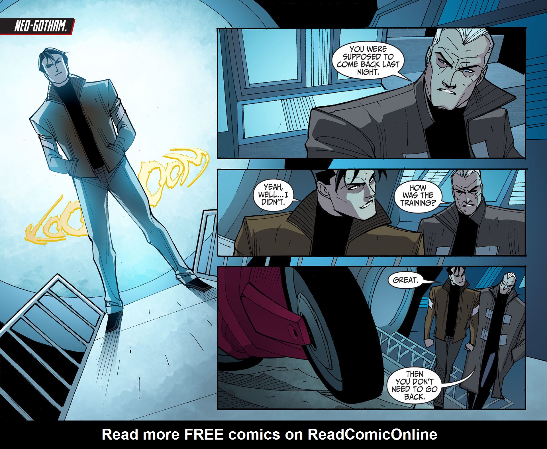 Read online Batman Beyond 2.0 comic -  Issue #32 - 19