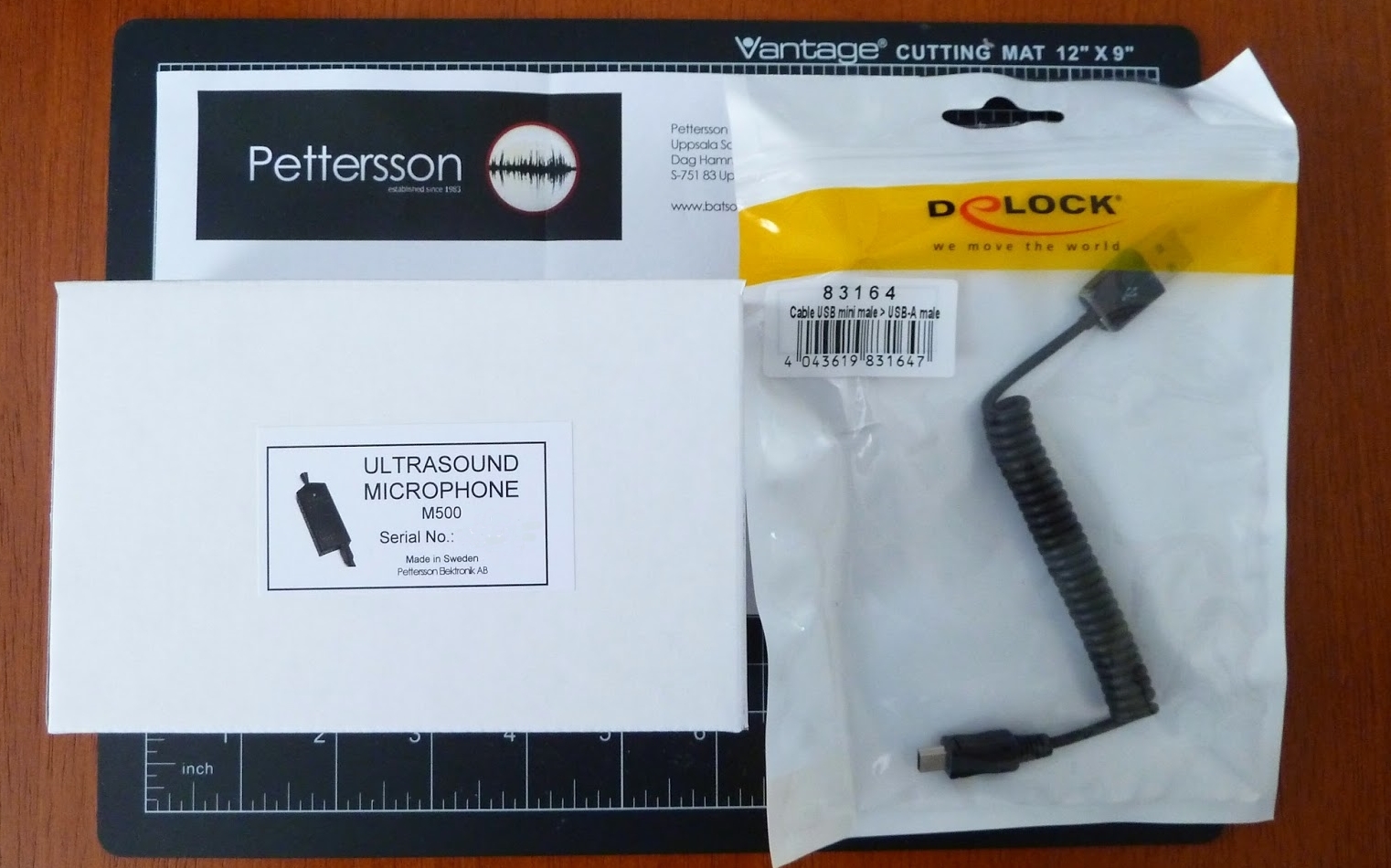 Bat Detector Reviews Review The M500 USB Ultrasound Microphone