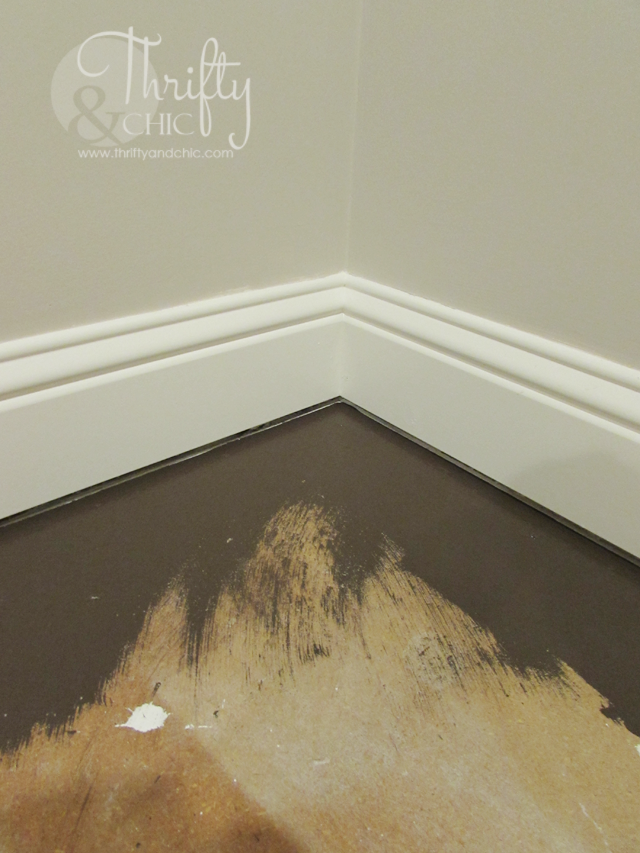 Thrifty And Chic Diy Projects, How To Make Plywood Floors Look Like Hardwood