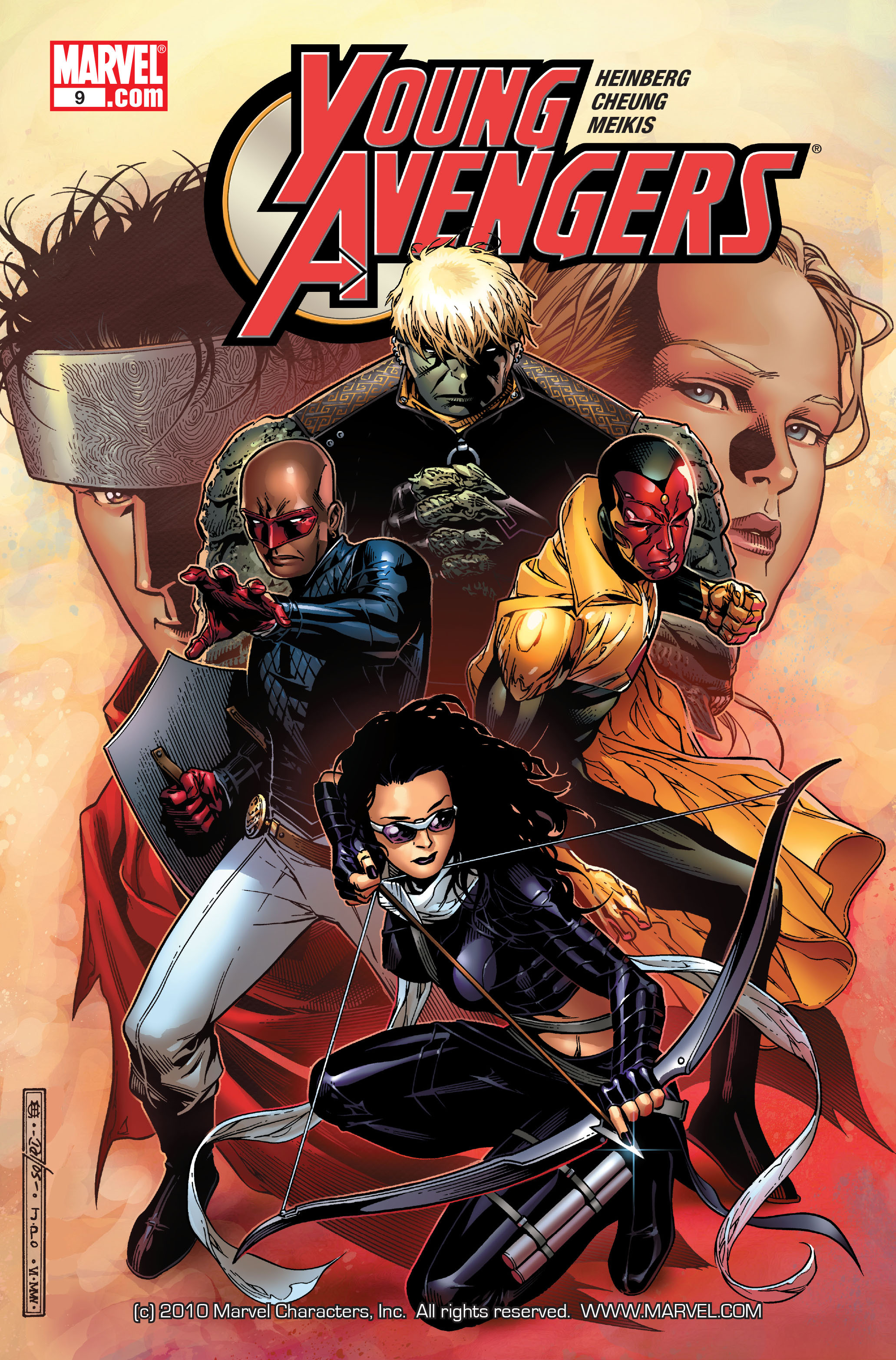 Read online Young Avengers (2005) comic -  Issue #9 - 1