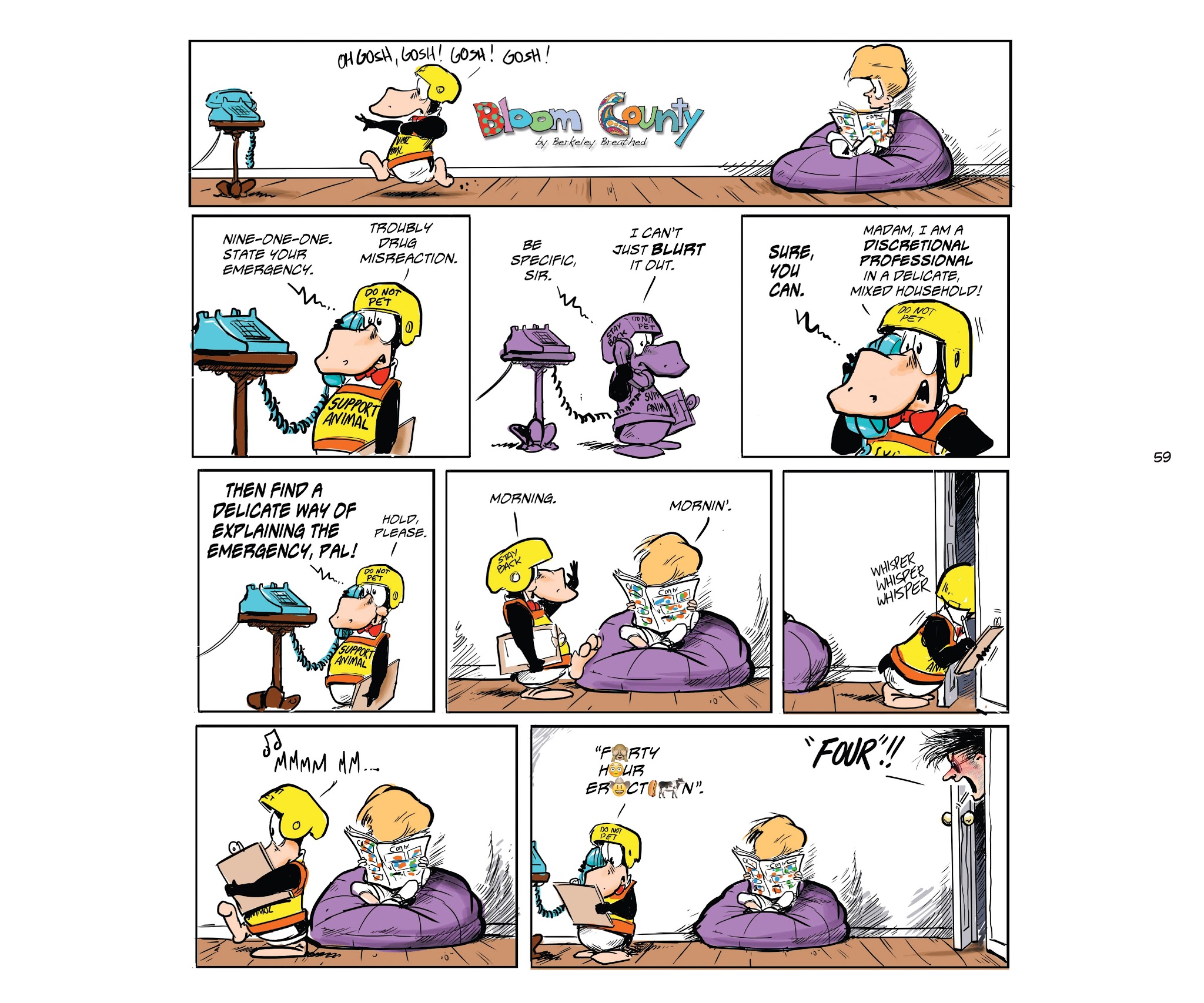 Read online Bloom County: Brand Spanking New Day comic -  Issue # TPB - 60