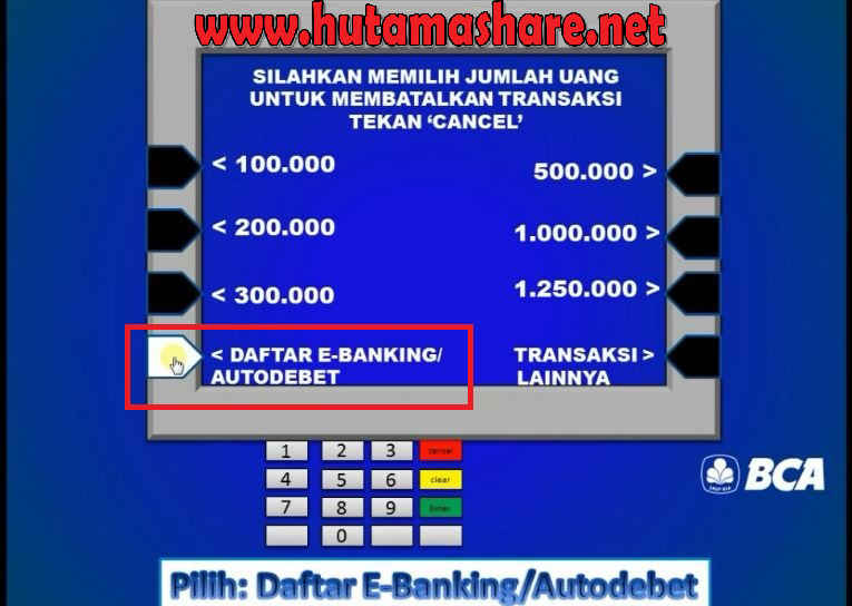 Cara Daftar Banking BCA Terlengkap Hutama Share