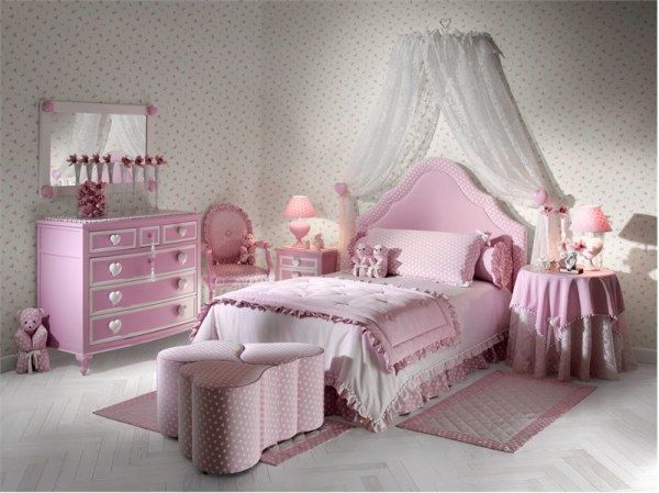 DECORATING IDEAS FOR GIRLS BEDROOM PINK COLOR