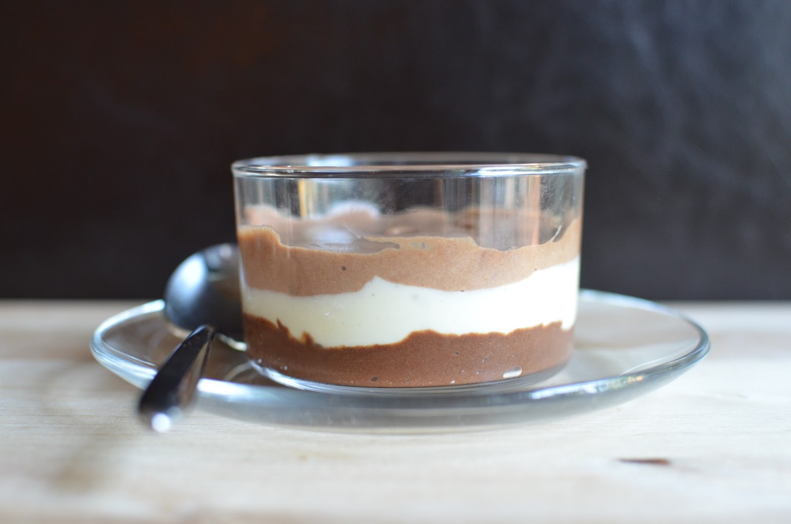 Playing with Flour: Triple chocolate mousse parfait