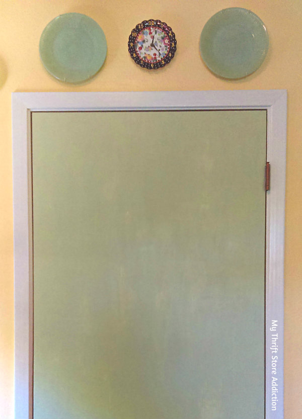 The lazy girl technique for giving hollow core doors a vintage inspired upcyle hollow core door vintage inspired upcycle