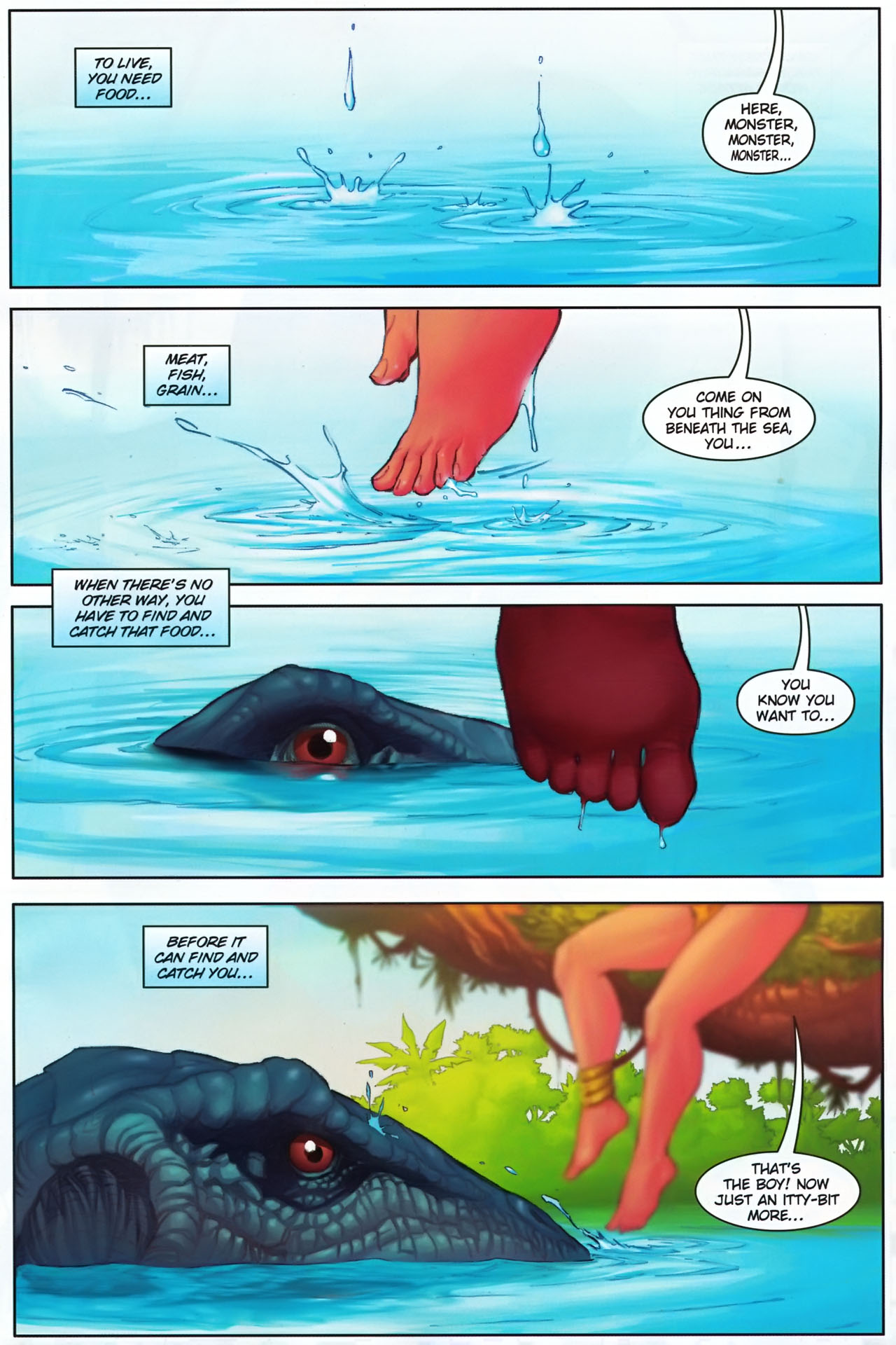 Read online Jungle Girl comic -  Issue #0 - 3