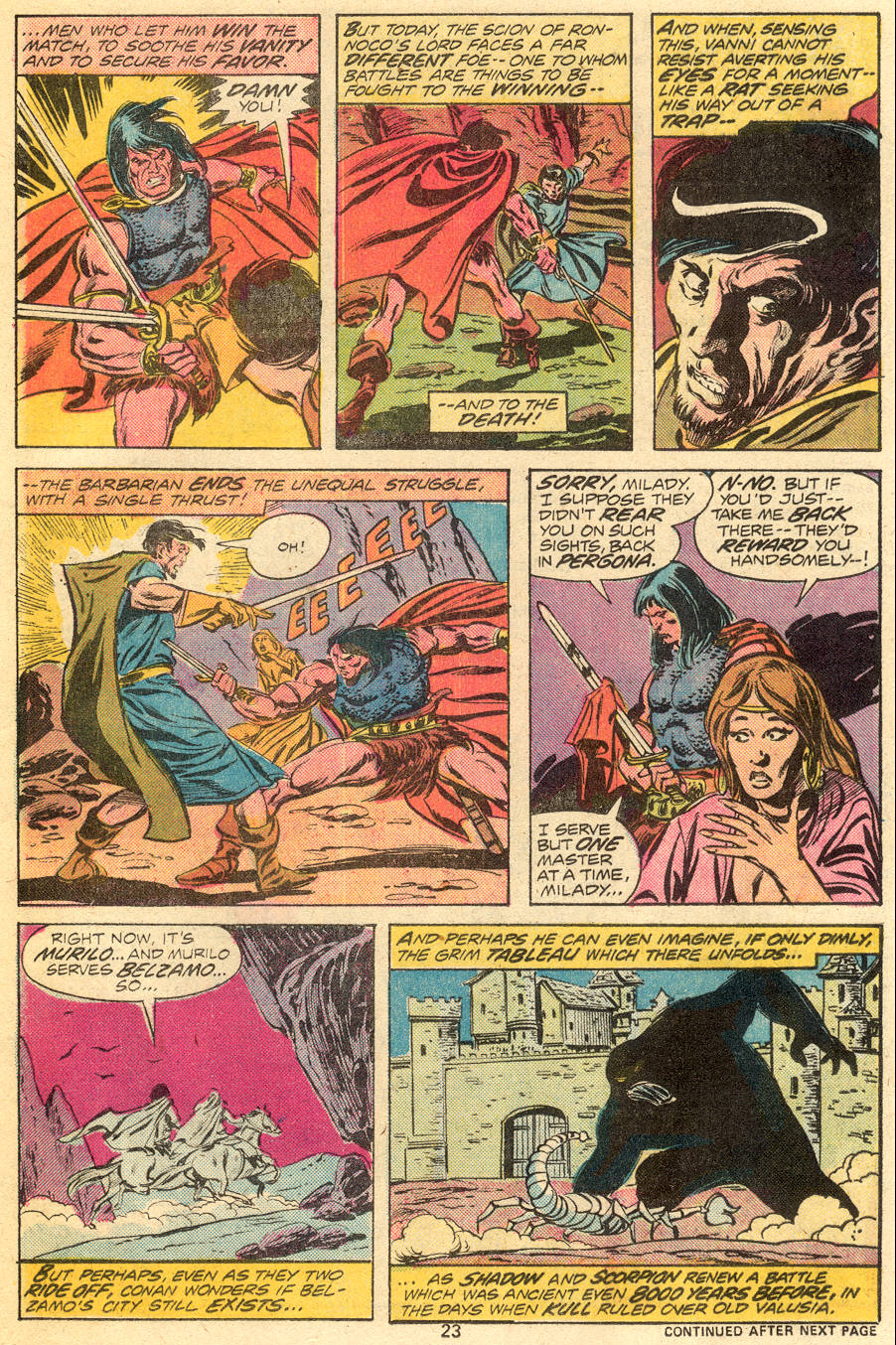 Read online Conan the Barbarian (1970) comic -  Issue #55 - 15