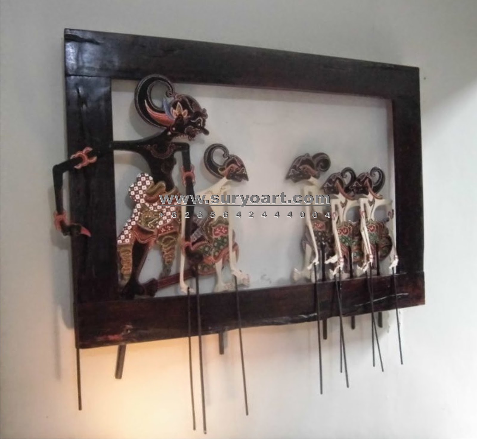 Jual Wayang Kulit Java Handicrafts SURYOART HIASAN  