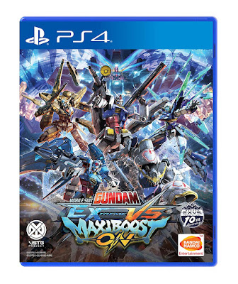 Mobile Suit Gundam Extreme Vs Maxiboost On Game Cover Ps4