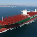 Gigantic 19,100-TEU containership CSCL GLOBE in Hamburg on maiden voyage