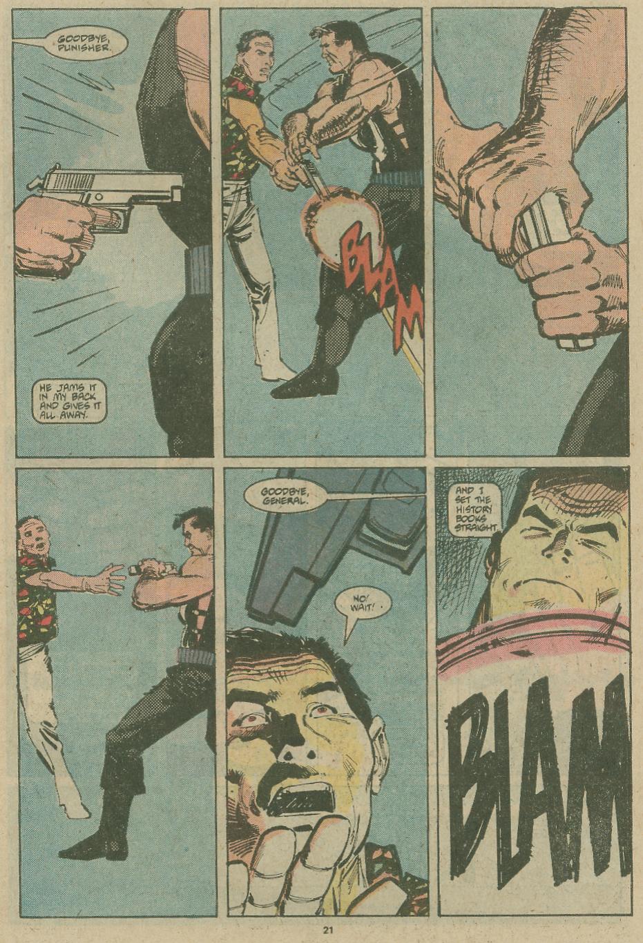 Read online The Punisher (1987) comic -  Issue #2 - Bolivia - 22