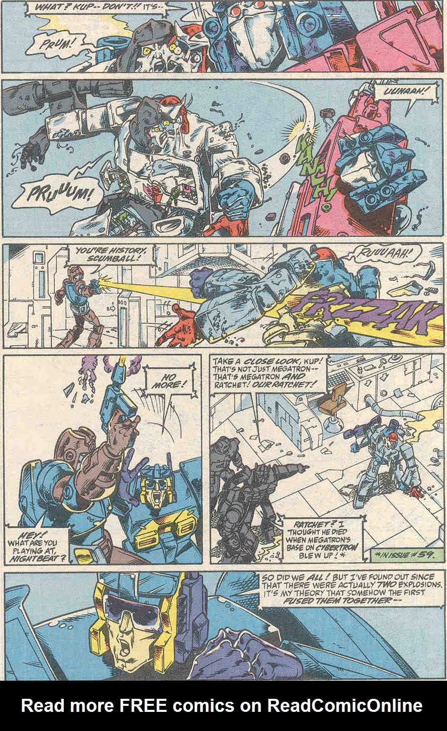Read online The Transformers (1984) comic -  Issue #70 - 4