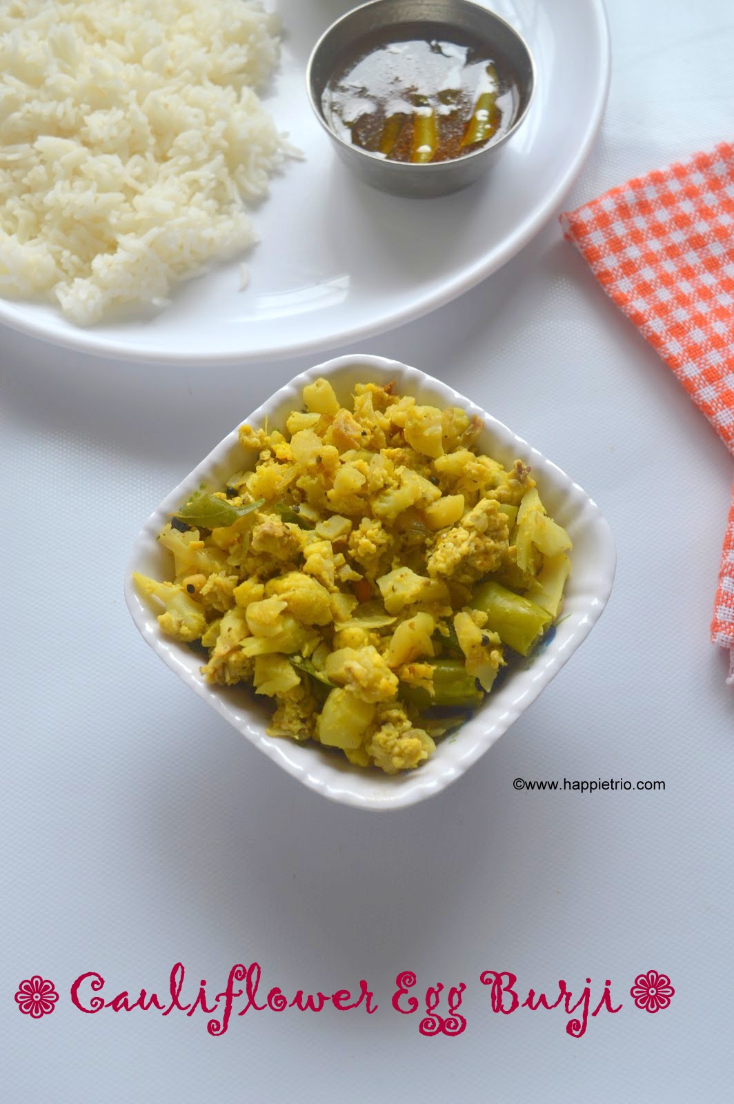 Cauliflower Egg Burji Recipe Cauliflower Egg Stir Fry Cook with Sharmila