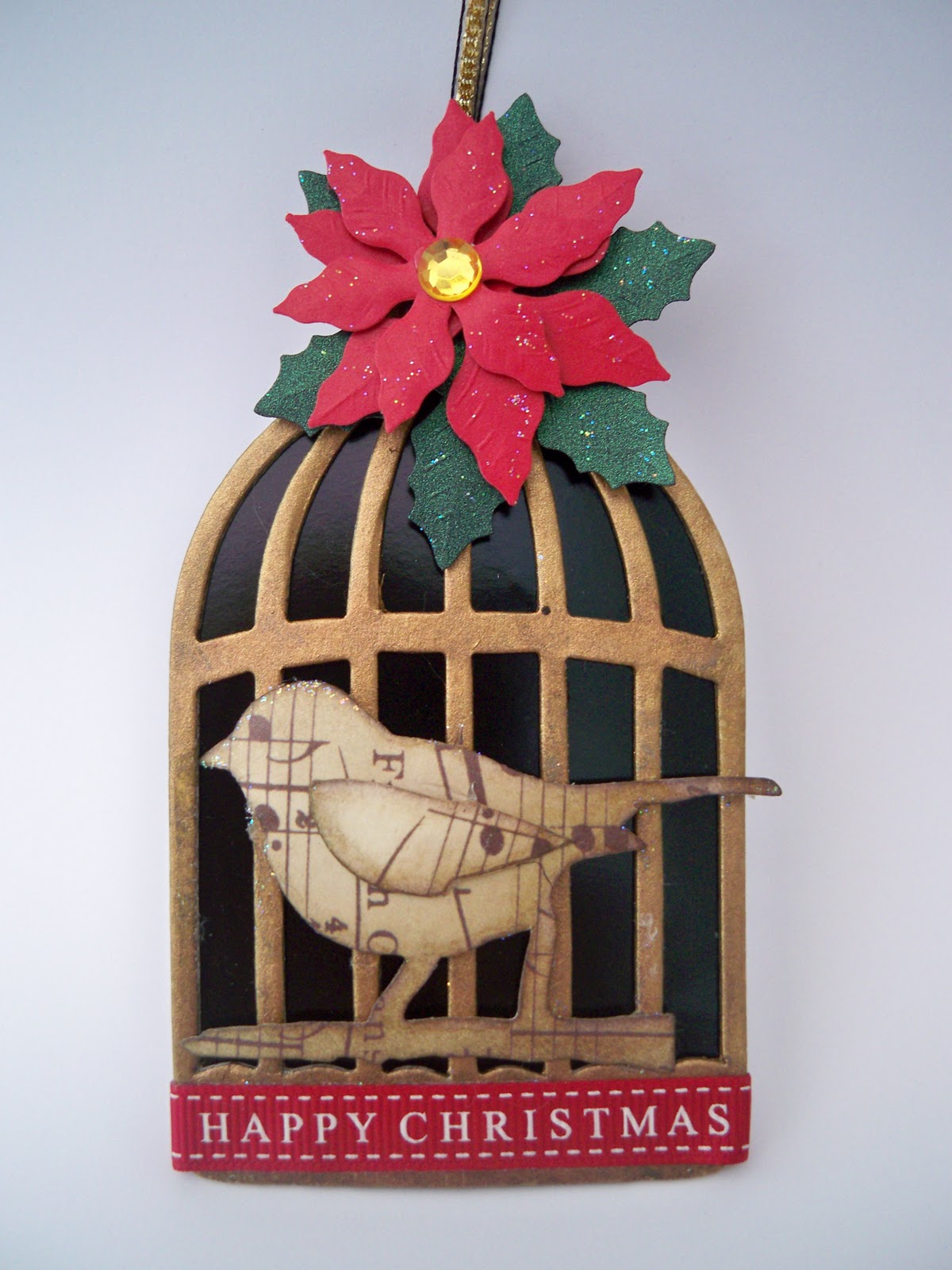 Birdcage Christmas Decoration 