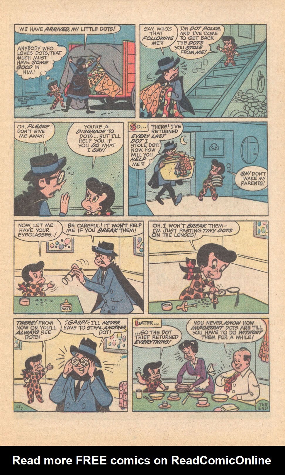 Read online Little Dot (1953) comic -  Issue #162 - 9