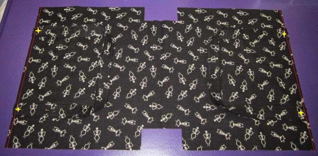 GIY: Goth It Yourself: Tutorial: DIY Fold-Up Fabric Tote