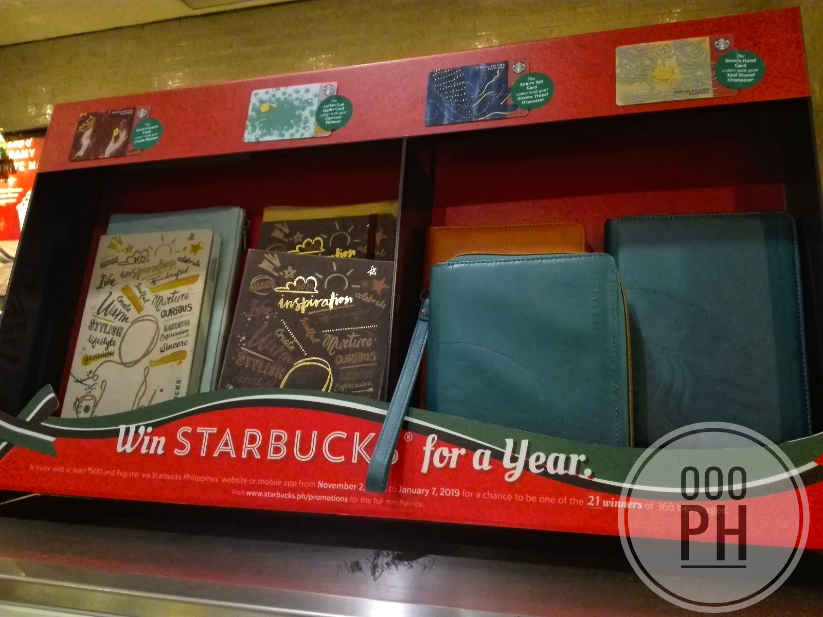 Starbucks Philippines Planner and Travel Organizer 2019