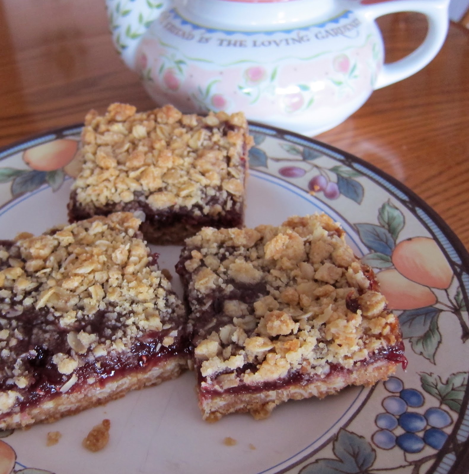 What s Happening At The Maguire House Raspberry Oatmeal Bars