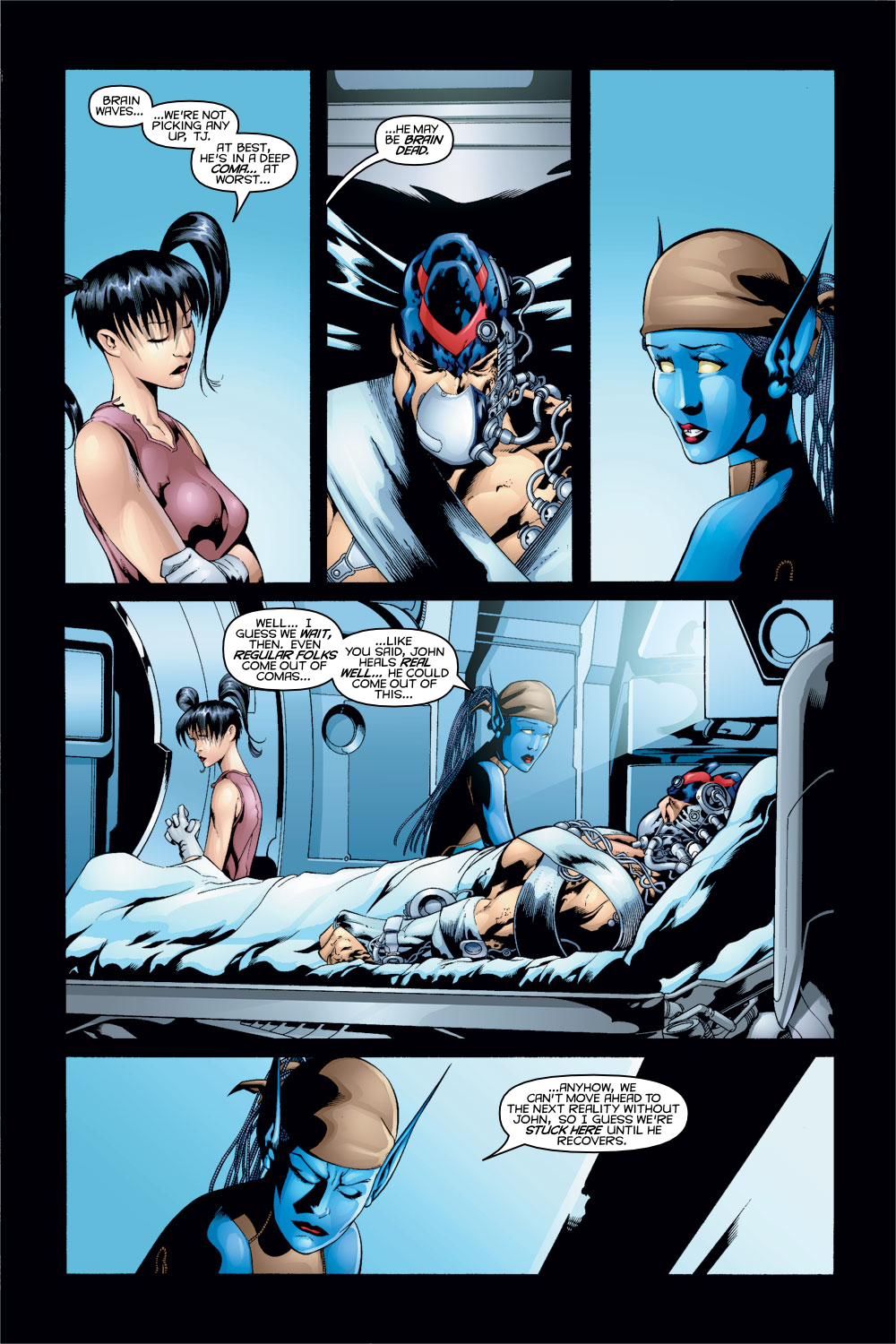 Read online Exiles (2001) comic -  Issue #10 - 22