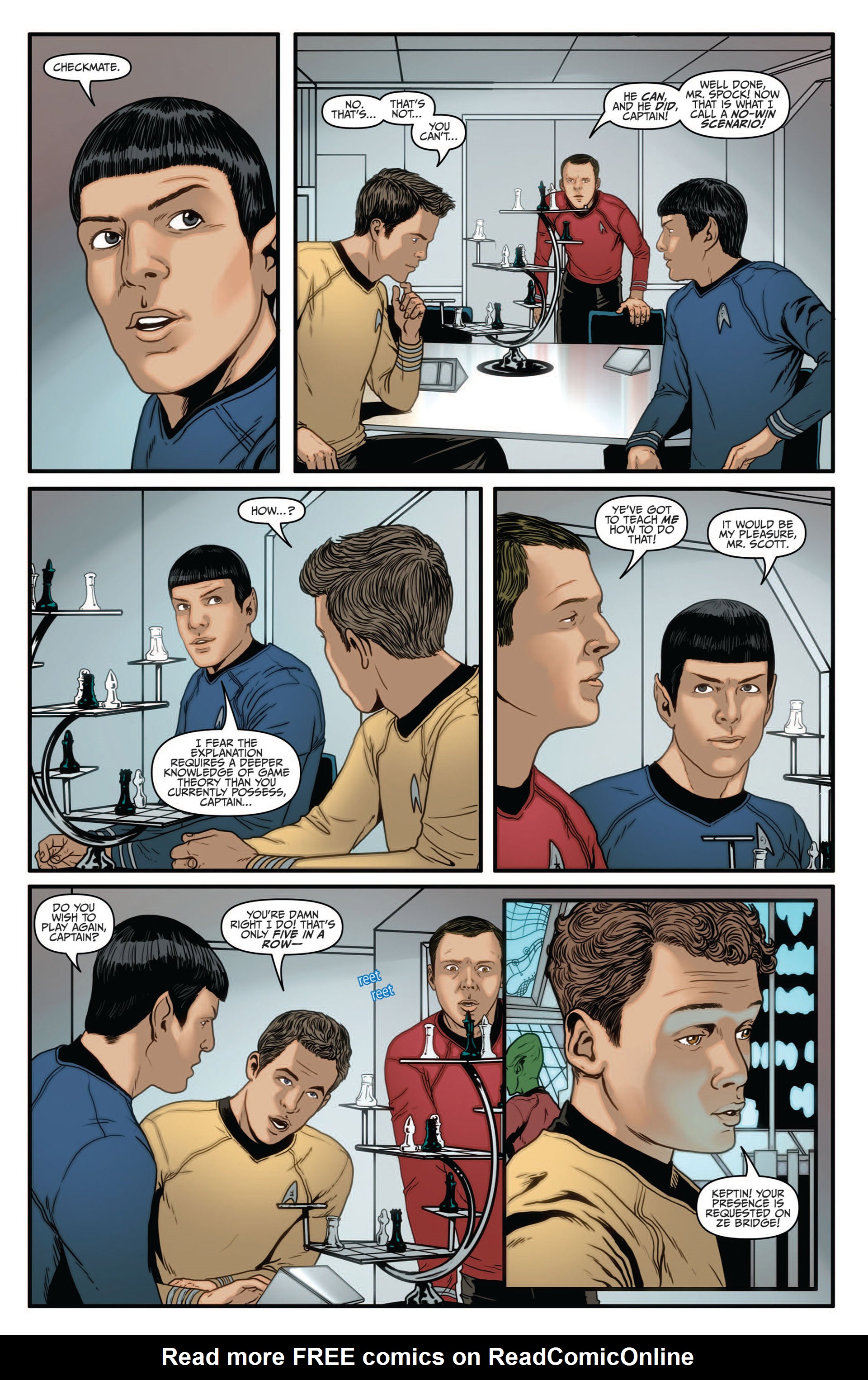 Read online Star Trek (2011) comic -  Issue #7 - 8