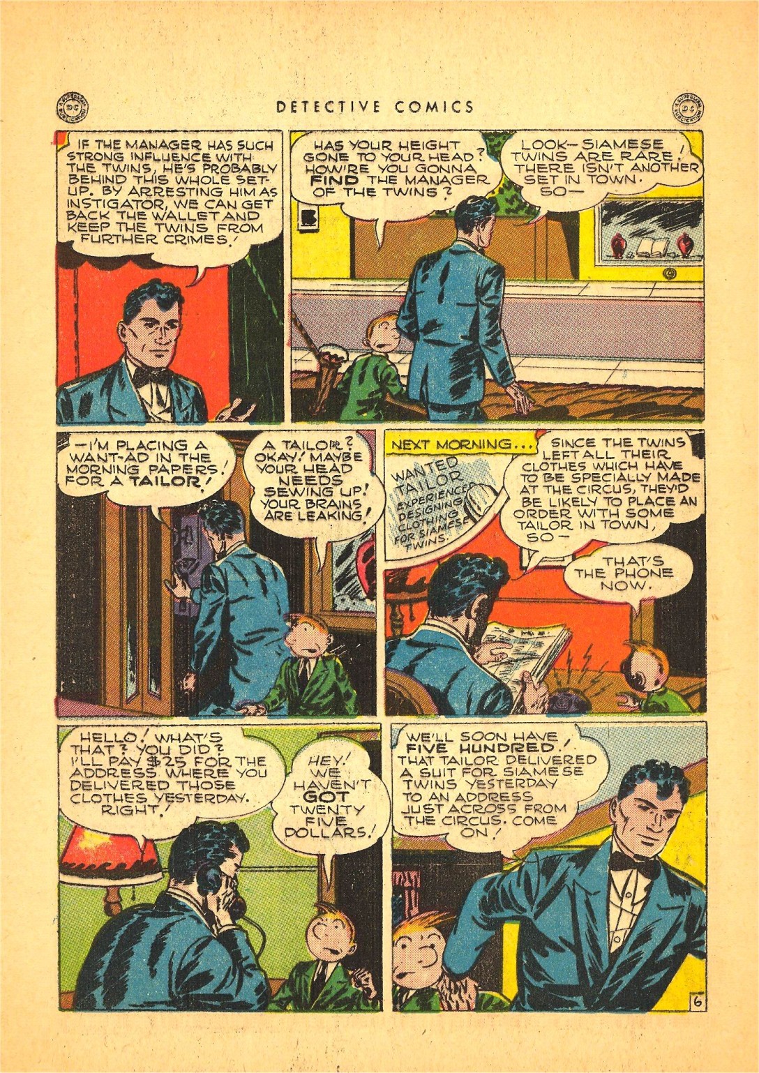 Read online Detective Comics (1937) comic -  Issue #110 - 34