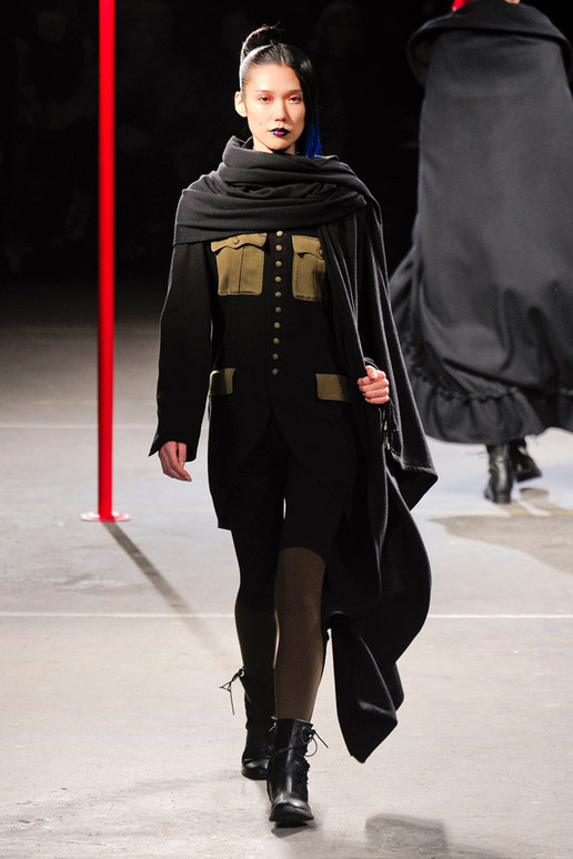 I AM FASHION !!!: Yohji Yamamoto Fall 2012 Womenswear