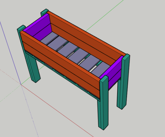 Elevated Herb Garden Building Plans - Naturally Creative Mama