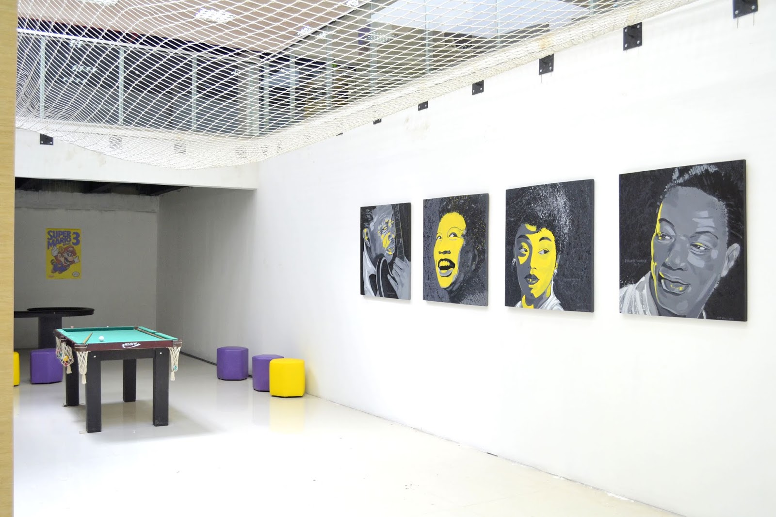 Coworking em Águas Claras oferece espaço gratuito 24h para artistas plásticos do DF