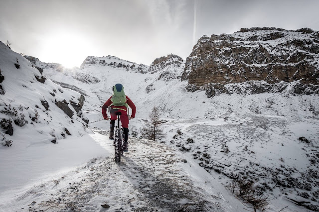 Winter Mountainbike Tour Wolfendorn