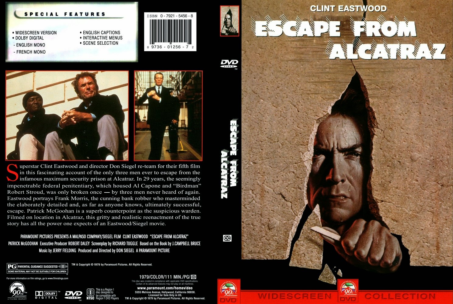 Resultado de imagen para fuga de alcatraz poster