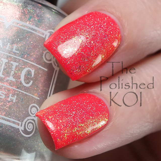 Tonic Polish - Starlit Dawn over Hot Guava