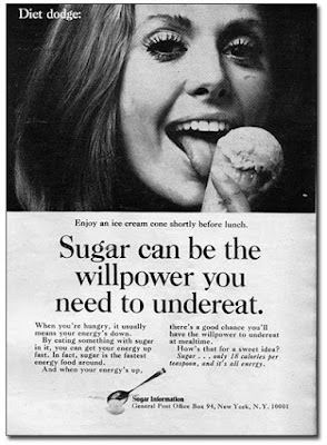 Sugar can be the willpower you need to undereat.