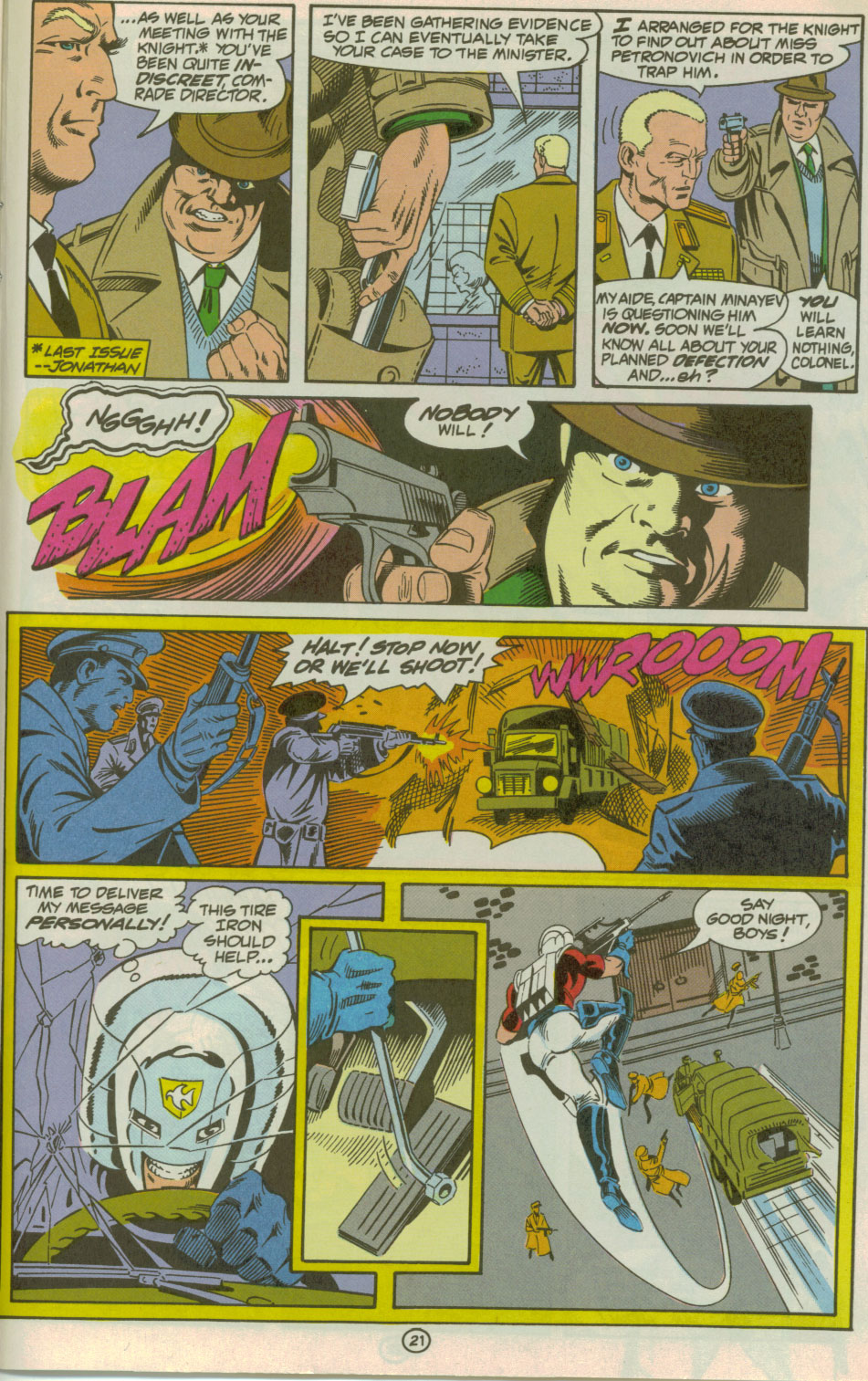 Read online Checkmate (1988) comic -  Issue #20 - 22