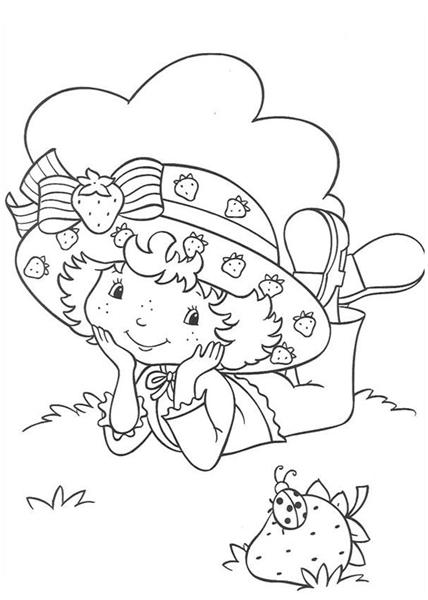 Strawberry Shortcake Coloring Pages Learn Read Article Title Bookmark Page