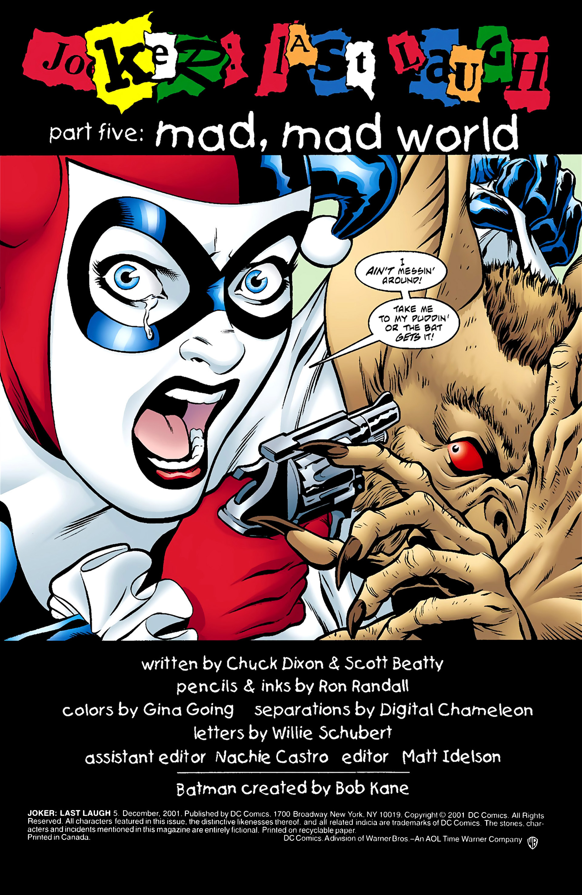 Read online Joker: Last Laugh comic -  Issue #5 - 2