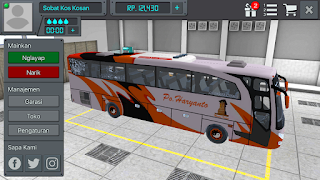 Review Livery Bus BUSSID Po Haryanto Porsche HD + Link Download Livery BUSSID