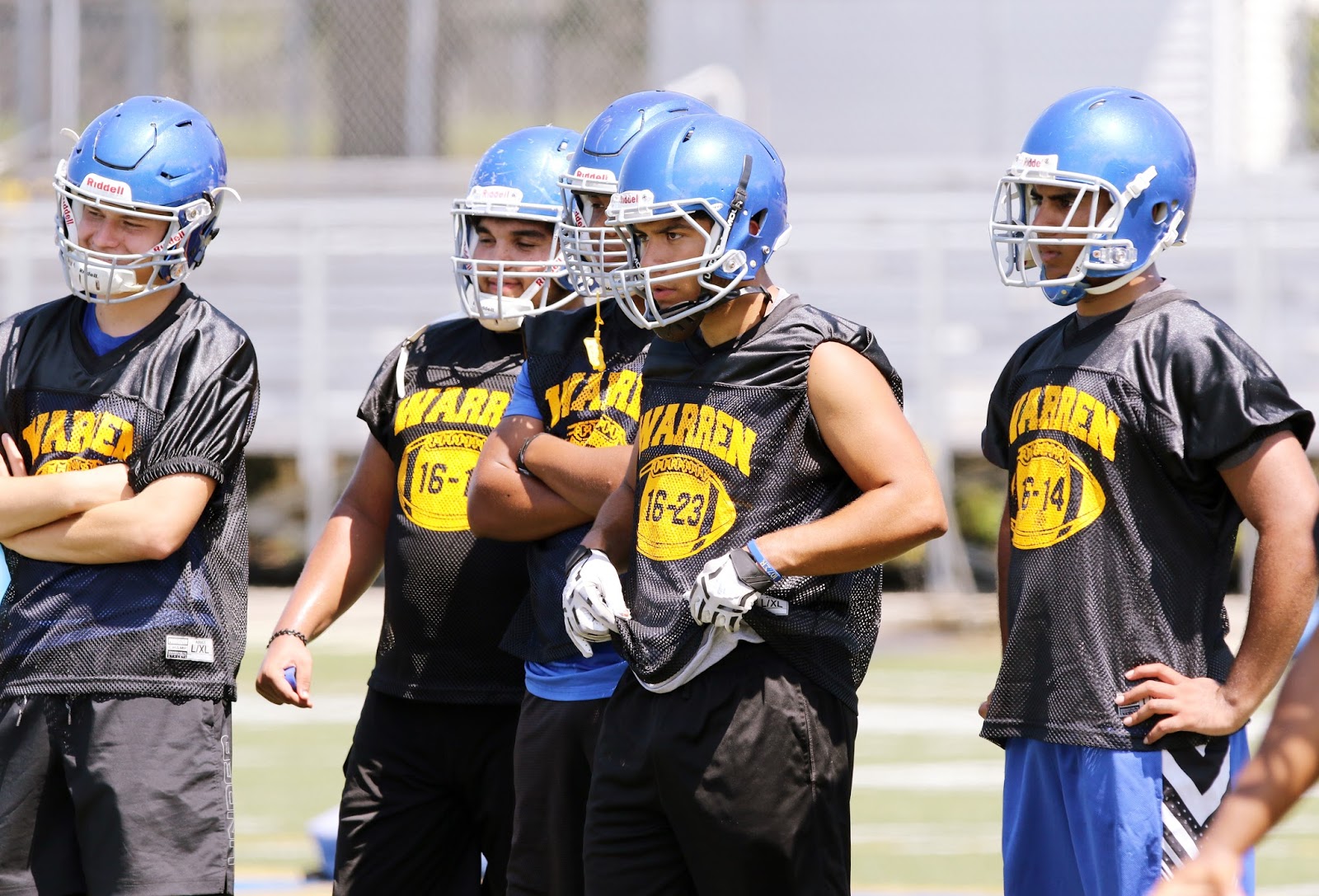 Mark Kodiak Ukena Warren Township High School Football Practice